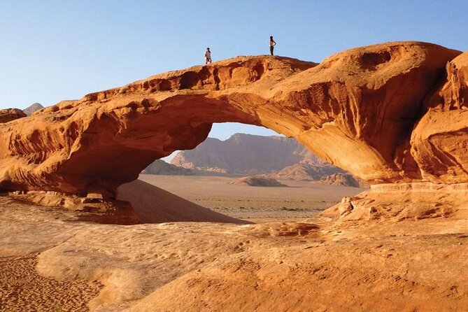 Wadi Rum trip from Aqaba, round trip, includes a 2 -hour jeep - First views inside the Wadi Rum Protected Area